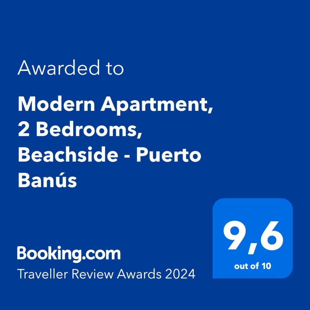 Modern Apartment - 2 Bedrooms, Beachside - Puerto Banus Marbellac Extérieur photo